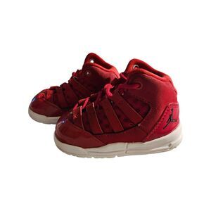 Nike Air Jordan Max Aura Red Sneakers CQ9600-600 Toddler Size 4C